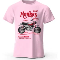 Vintage Motorcycle Sketch T-Shirt 100% Cotton Hand Drawn Bike Graphic for Men and Women Retro Biker Style