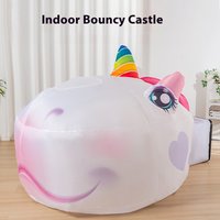 Creative Inflatable Toy for Kid Quick Open Foldable Inflatable Playhouse Tent Dinosaur Birthday Gift Bouncy Castle Toys No Fan