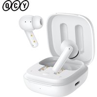 QCY T13 ANC Wireless Earphones Bluetooth 5.3 28dB Active Noise Cancellation Headphones 4 Mics ENC TWS Earbuds 68ms Low Latency