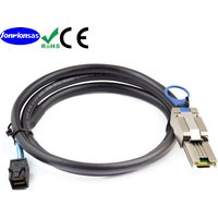 Lontion#Mini SAS Cable, SFF-8643 to SFF-8088 Straight to Straight High-Speed Data Transfer for SAS/RAID Controllers