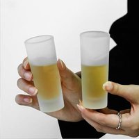 60ml Frosted Glass Spirits Glass Tequila Glass Bullet Glass One-sipped Glass Cocktail Glass Beer Glass Shot Glasses Whiskey Cups