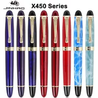 JINHAO X450 Classic Fountain Pen Luxury M/1.0 Nib Writing Pen Office Signature School Calligraphy Writing Supplies Stationery