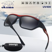 Okuma high-definition polarized glasses are UV resistant and suitable for fishing, cycling, driving, etc