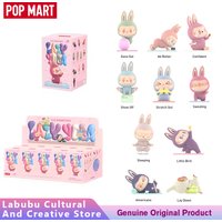 POP MART New THE MONSTERS Lazy Yoga Series Mystery Blind Box Guess Bag Toys Doll Cute Anime Figure Desktop Ornaments Girls Gift