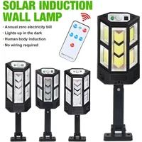 15000LM Solar Light Outdoor Sunlight Motion Sensor Wall Lamp Waterproof 240°lighting Lantern Flashlight Garden Street External