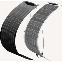 WUZECK 50W Flexible Solar Panel Monocrystalline Solar Charger 18V Solar Module for Motorhome Car Boat 12V Batteries