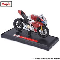 Maisto Ducati Panigale V4 S Corse 1:18 Scale Alloy Motorcycle Diecast Model Collectible Grade Gift Toy