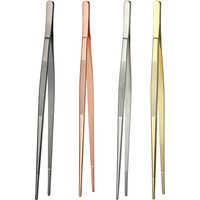 Stainless Steel Kitchen Seafood & bar Tweezer Food Tongs Tool Garnish Tongs Bar Accessories Copper/Gold Plated