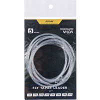 Goture 5pcs Fly Fishing Tapered Leader Line 9FT/2.74M With Loop Clear Nylon Line Carp Fishing Wire 0X/1X/2X/3X/4X/5X/6X/7X