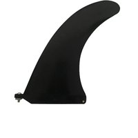 6.5/8/9.5/10 inch Surf Fin SUP Single Center Fin Nylon Long Board Surf Board Paddle Board With Fin Screw Surfing Accessories