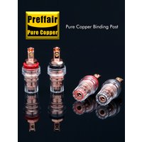 Preffair Pure copper Binding posts speaker connectors Speaker Banana Plug Female Terminal Binding Post Socket