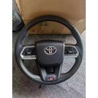 For Toyota LandCruiser LC300 2022-2025 Highly configurable GR mahogany steering wheel Car Inteiror Modified GR steering wheel