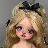 Gaoshun 1/6 SusuDragon Dark Kawaii BJD Doll Elf teeth Faceup for special niche Aesthetic lovers resin handmade faceup