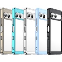 New Transparent Colorful TPU Case for Sony Xperia 10 VII 1 VII Protective Cover Clear Back Shell Coque Fundas