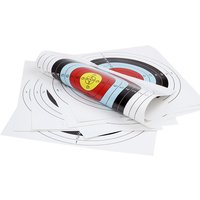 24pcs 40x40cm Durable Archery Target Paper Face Practice Training Accessories