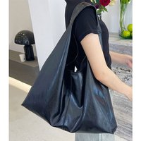 Fashion Silver Women shoulder bag Large brand design ladies Hobos handbags PU Leather Big Totes Commuting female Armpit bag bols