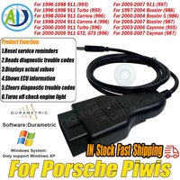 OBD2 USB Scanner For Porsche Piwis Compatible With Windows XP Durametric Software Auto ECU OBD2 Scanner Tool For Prosche vehicle