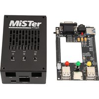 New Mister FPGA Retro Video Game Console Case + IO Board