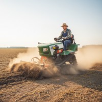 Customized Diesel Mini Cultivator Multifunctional Crawler Rotary Tractor for Sale - Compact Farm Equipment