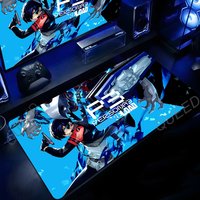 Anime Persona 3 Reload Mousepad XXL Mouse Pad Gaming Gamer Accessories MouseMat Office Soft Table Mat HD Printing Kawaii Deskpad