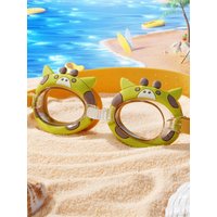 1PC Crystal Clear Vision Swim Goggles for Adults - Anti Fog Coating, UV Protection, Soft Silicone Seal, Leakproof Fit