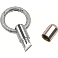 Stainless Steel Cutting Tool, Multifunctional EDC Portable Mini Tool, Keychain Pendant Capsule Knife, Micro Cutter Tool