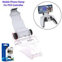 Mobile Phone Clamp Clip Holder for PS5 Controller Dual Sense Accessories Smart Phone Grip Mount Stand Bracket Angle Adjustment