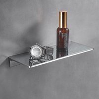 Zinc Alloy Bathroom Storage Shelf Wall Hanging Toilet Storage Tray Mirror Front Dresser Storage Shelf