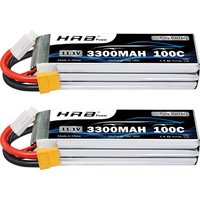 HRB 3S Lip Batterie 11,1 v 3300mah RC Lipo Batterie 100C Mit XT60 Stecker Für RC Auto Lkw monster FPV Drone DIY Flugzeug Boot