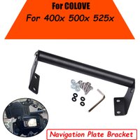 Motorcycle Navigation Plate Bracket Handlebar Mount Smartphone GPS Holder For COLOVE 500X 525X 500 X 525 400 X 400X Accessories