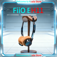 FiiO EH11 Retro Bluetooth Headphones Vintage Over-Ear Design 40mm Dynamic Driver Deep Bass Wireless Headset for Music