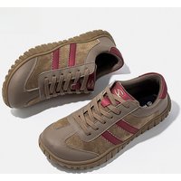 HOBIBEAR Wide Toe Men's Shoes 2026 New Wide Last Foot Wide Fitness Training Flat Bottom Barefoot Running Shoes Casual Leather...