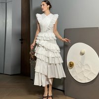 Customized Simple White Evening Dress Exquisite V-Neck Sleeveless Homecoming Dresses Fashion Ruched Special Occasion Gowns