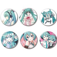 44MM Miku Anime Pin Fun Cartoon Soft Button Pin Jewelry Creative Badge Cartoon Brooch Lapel Pin Canvas Bag Backpack Decoration