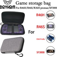 For R46H R46S R36HProMAX SF3000 Game Console Storage Bag EVA Hard Shockproof Protective Case Carrying Bag Mini Pouch For R46H