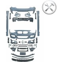 Scratch Carbon Fiber M-Tech M Sport Full Body Kit Front Rear Bumper Side Skirt Exterior Accessories For 1 Series F20 Pre Facel
