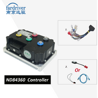 Fardriver Controller ND84360 with Heat Sink 360A for 3000-4000W High Power Electric Motorcycle Scooter Bike Motor