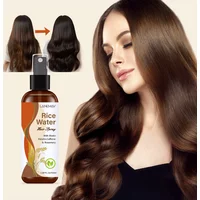 Rice Water Hair Spray - with Biotin,Keratin,Caffeine & Rosemary,Smooths Hair and Reduce Tangles,Add Hair Shine for All Hair Type