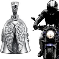 Riding Bell Angel Guardian Biker Riding Bell Portable Motorcycle Accessories For Biker Riders Motorcycle Bicycle Gift