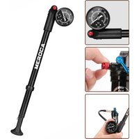 Bicycle High Pressure Pump Mountain Road Bike Front Fork/rear Shock/tire Pump 300PSI 27.2-30cm Cycling Repair Tools Accessories