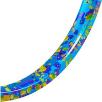 Funsea Bicycle Wheel 20 Inch MTB Kids Bike Rims Tire Rim Double Walls 36 Holes Alloy Width 30.4mm Matte Red Blue Splatter