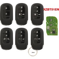 jingyuqin Xhorse VVDI XZ Series XZBT51EN With Key Shell Smart Remote Key For Honda Accord HRV FIT XRV ZRV Odyssey Civic CR-V