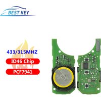 BEST KEY Car Remote Key PCB Board For Rang Rover Land Rover Discovery 3 Replace PCB Key Parts 5.0ID46 PCF7941 Chip 315/434 Mhz