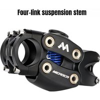 AliExpress NONE Bicycle Four Link Shock Stem 31.8*90MM Aluminum Alloy XC Grave Road Mountain Bike Risers Suspension Stems