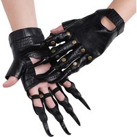 Halloween Claw Gloves Costume Party Props Scary Horrific Wolf Paw For Cosplay Halloween Party Carnival Party Prank Nail Gloves