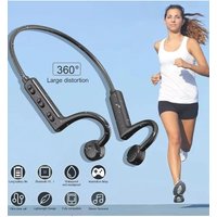 AliExpress VORTNGLE Bone Conduction Headphones Bluetooth 5.1 HIFI Wireless Earphones TWS Sports Neckband Headset With Mic For Cycling Workouts Sport