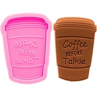 Drink Cup Silicone Mold Epoxy Resin Casting Mold for DIY Pendant Earring Keychain Jewelry Craft Supplies