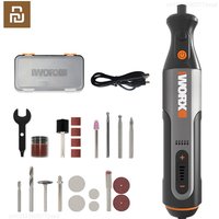 Worx 8V Drehwerkzeug WX106 Akku-Minibohrmaschine Gravur Schleifen Poliermaschine USB-Ladegerät Elektrowerkzeug-Set mit variabler Geschwindigkeit