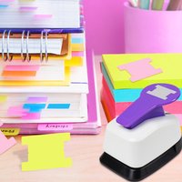 Tab Tag Maker Planner Punch Board mini Craft Puncher Craft Paper Cutter DIY Index Tabs Puncher Tag Punch Paper Punch for Paper C