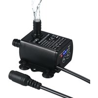 Ultra-quiet Mini DC12V 10W 400L/H Lift 400cm Brushless Water Pump 5.5*2.1mm Female Submersible with Flow Adjustment Function